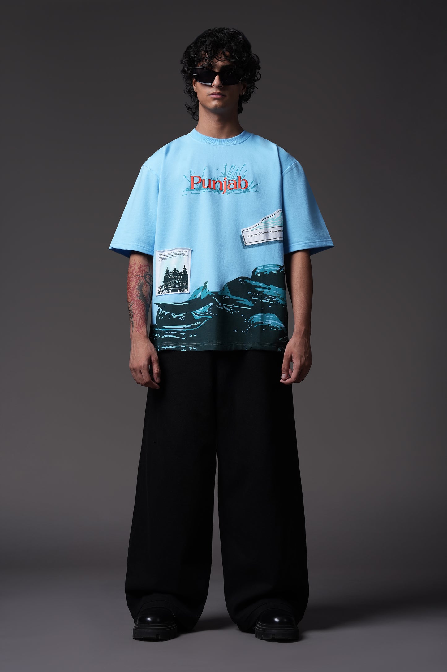 5 Rivers of Punjab T-Shirt