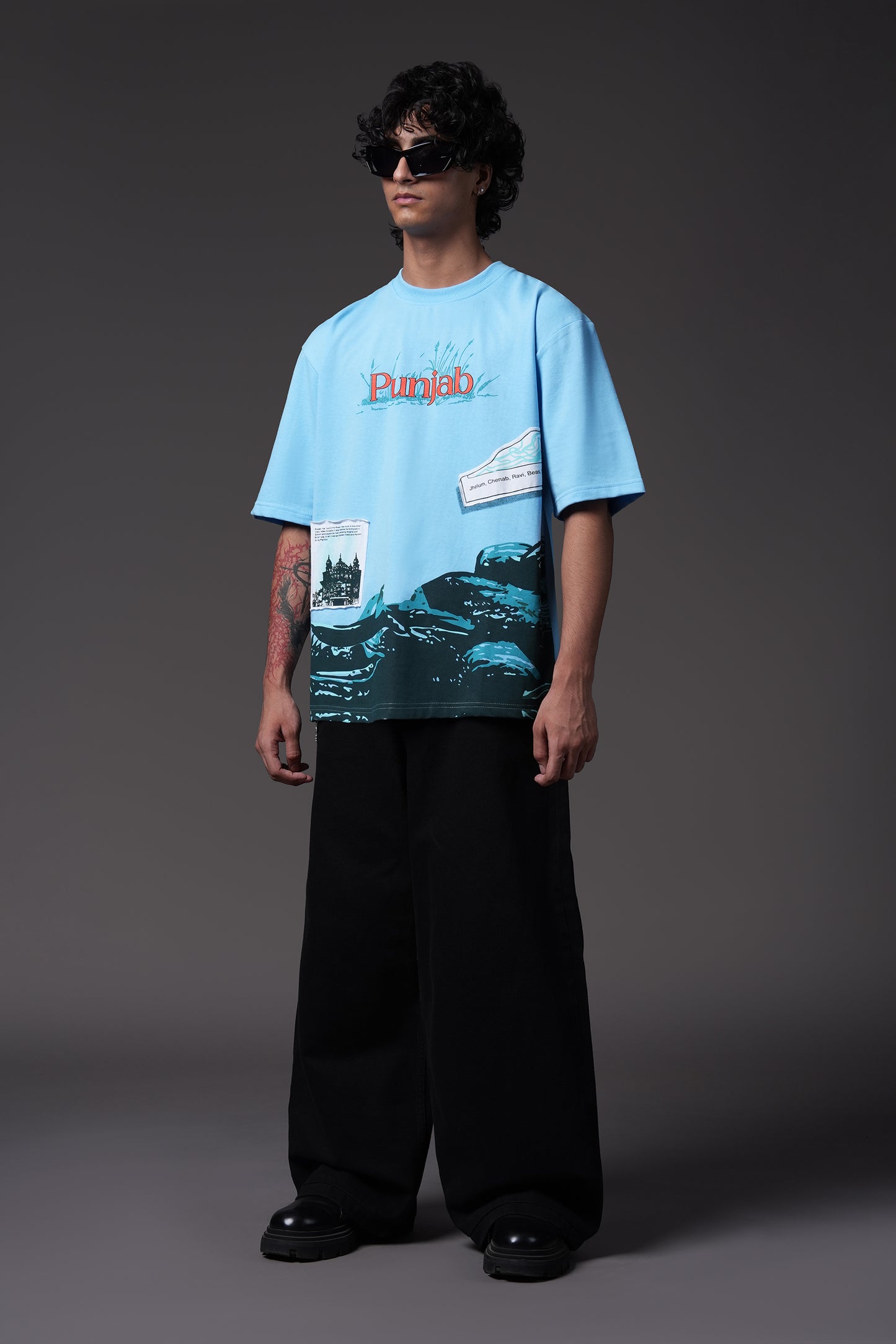 5 Rivers of Punjab T-Shirt