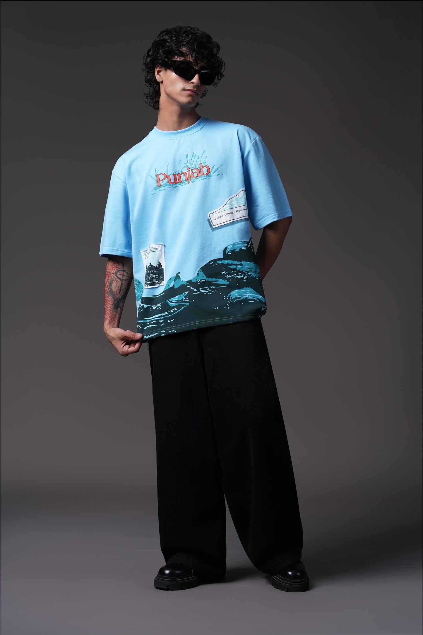 5 Rivers of Punjab T-Shirt