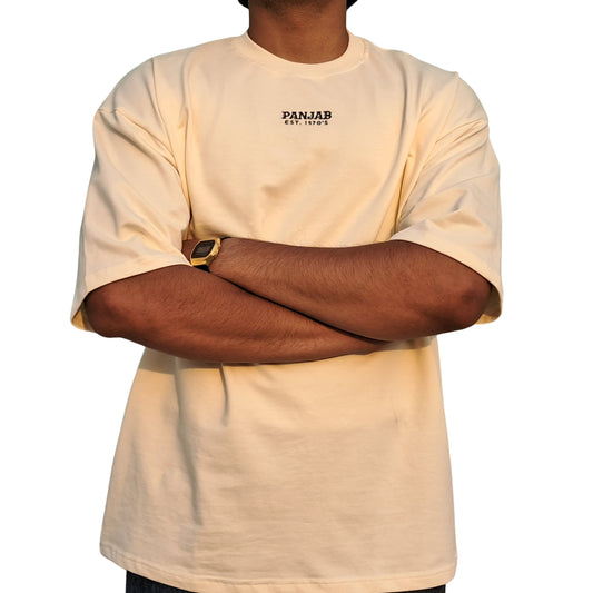 Panjab Est. 1570’s Embroidered Relaxed Fit T-shirt